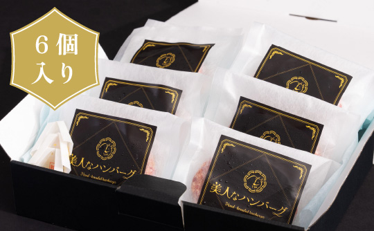 美人なハンバーグギフトセット6個入り